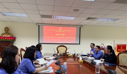 Khối thi đua số 3 Viện KSND thành phố Hà Nội tổ chức Hội nghị tổng kết...